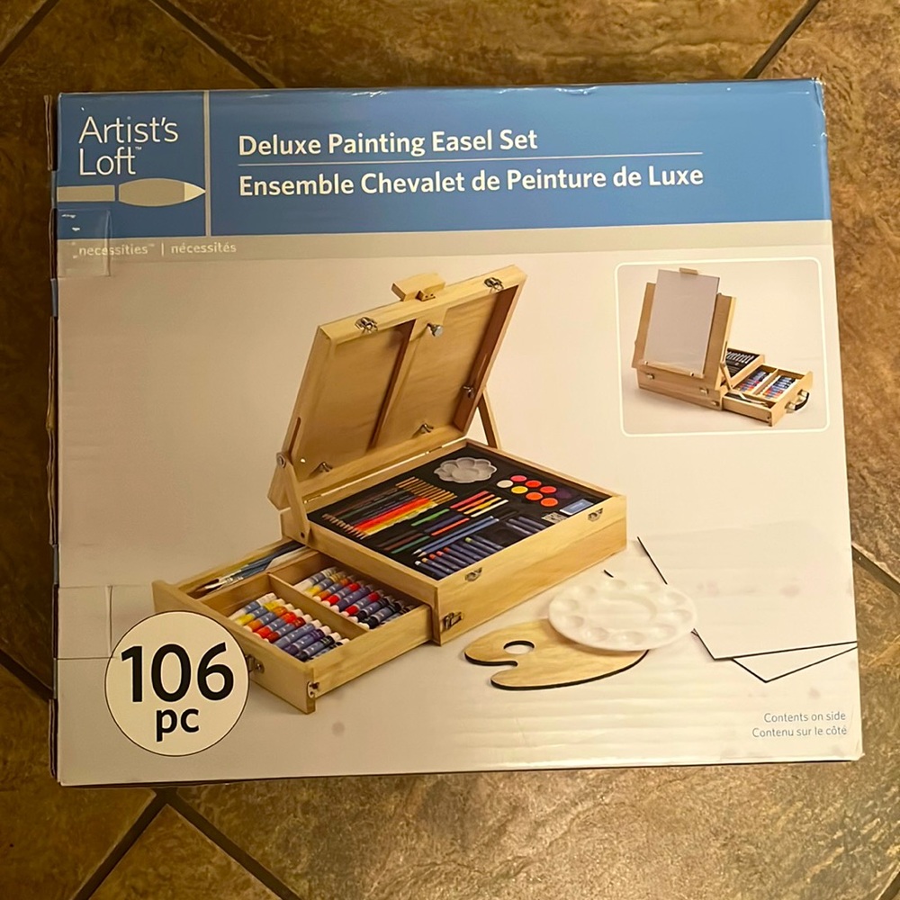 106 pc. Deluxe Painting Art Set by Artist's Loft Necessities - Picture 2 of 9